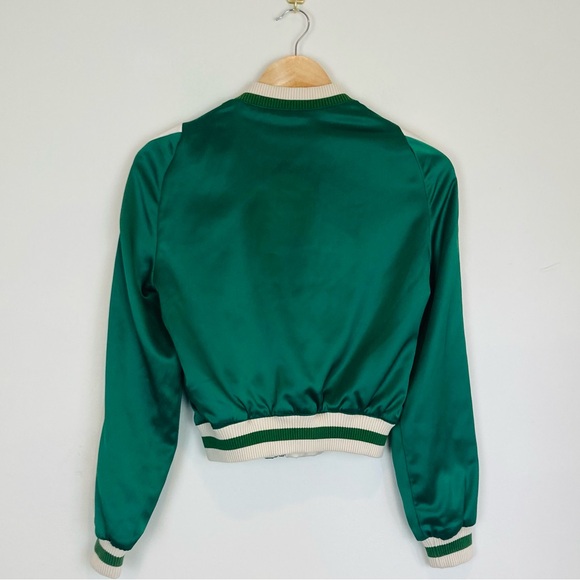 Maje Bacary satin jacket with cactus motif. Size 38 (French) - Picture 9 of 10